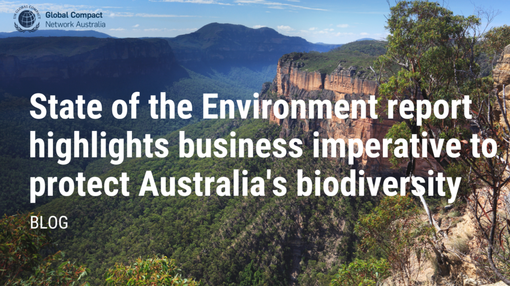 BLOG | State Of The Environment Report Highlights Business Imperative ...