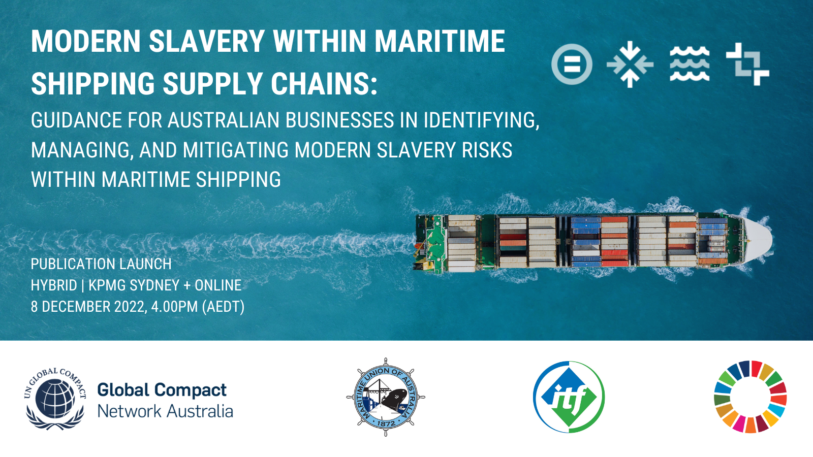Modern Slavery within Maritime Shipping Supply Chains | Publication Launch