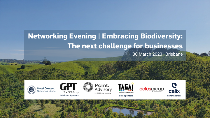 Brisbane Networking Evening | Embracing Biodiversity: The next challenge for businesses