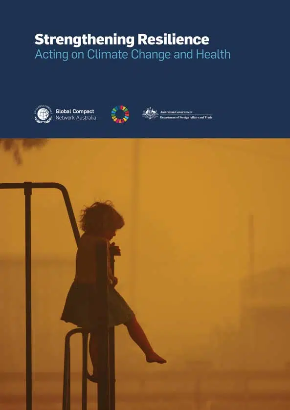 Strengthening Resilience: Acting on Climate Change and Health