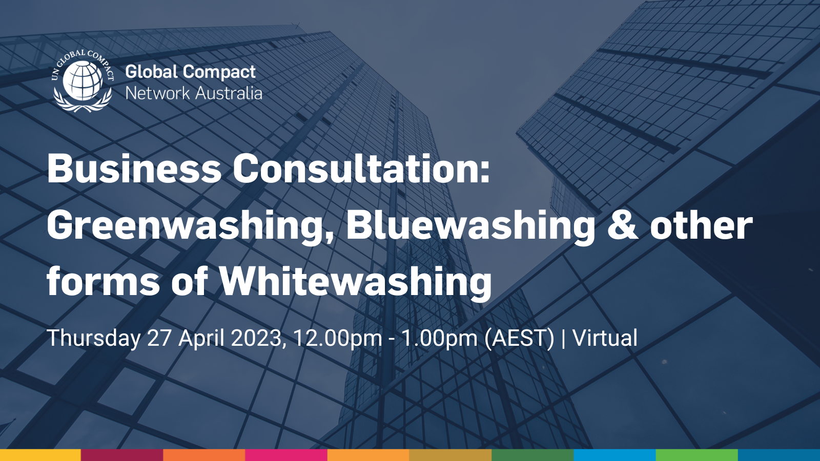 Business Consultation: Greenwashing, Bluewashing & other forms of Whitewashing