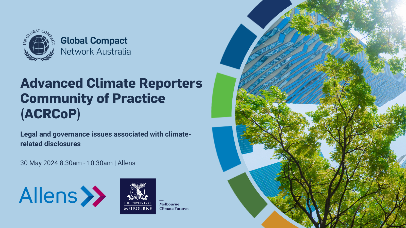 Advanced Climate Reporters Community of Practice (ACRCoP) | Session 2: Legal and governance issues associated with climate-related disclosures