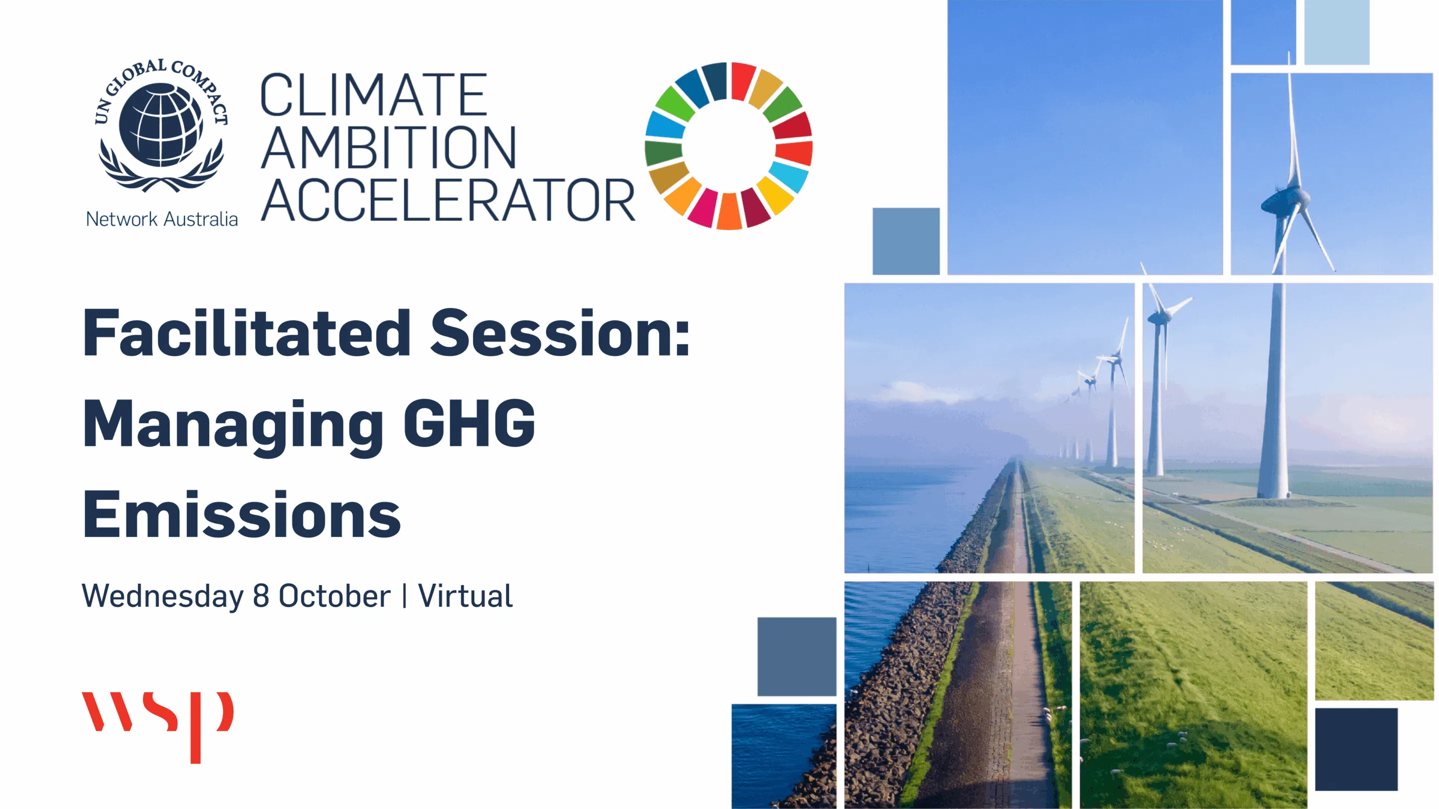 Facilitated Session: Managing GHG Emissions | Climate Ambition Accelerator