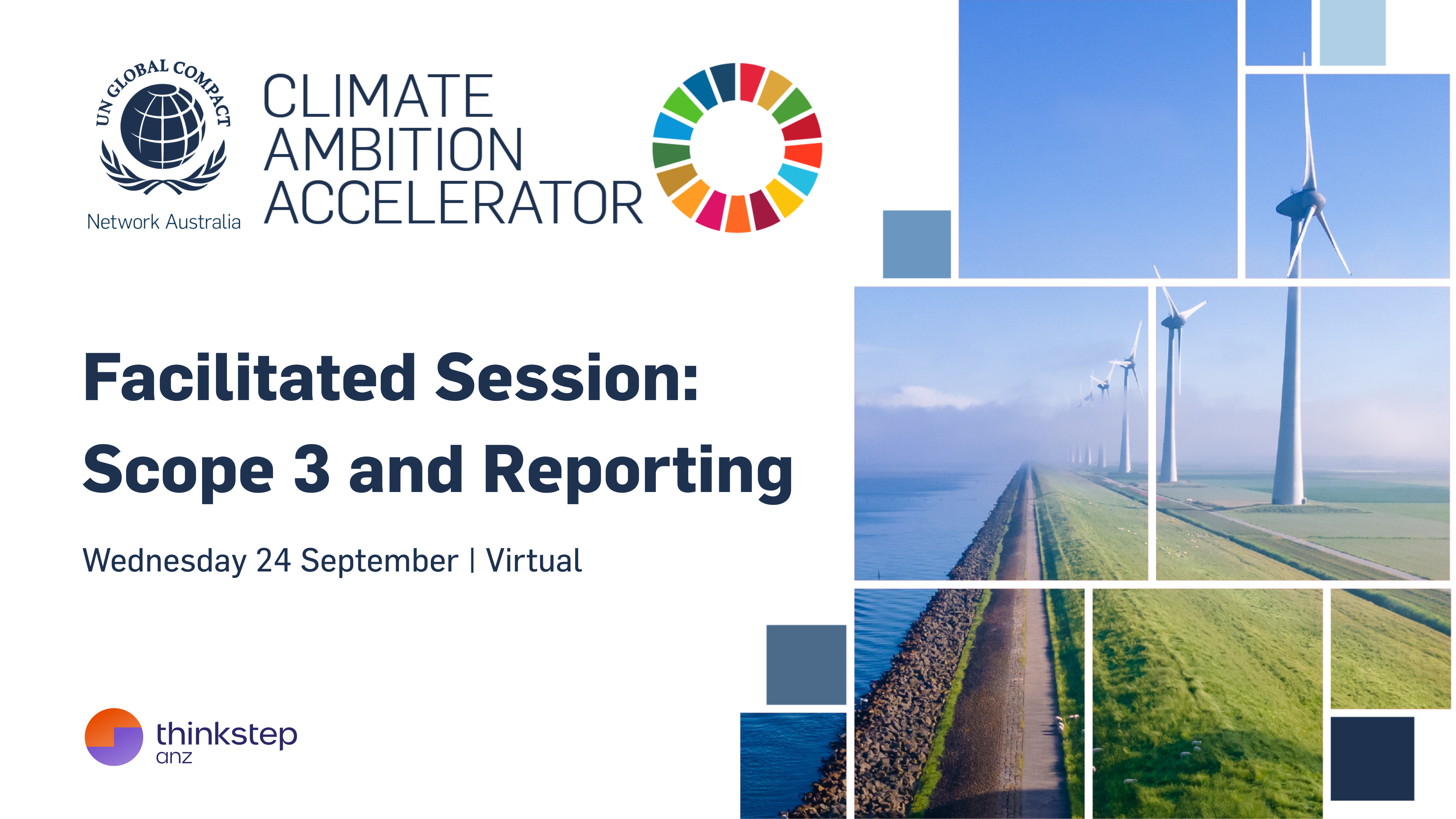 Facilitated Session: Scope 3 and Reporting | Climate Ambition Accelerator