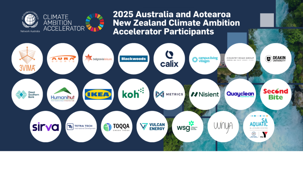Climate Ambition Accelerator 2026 - UN Global Compact Network Australia