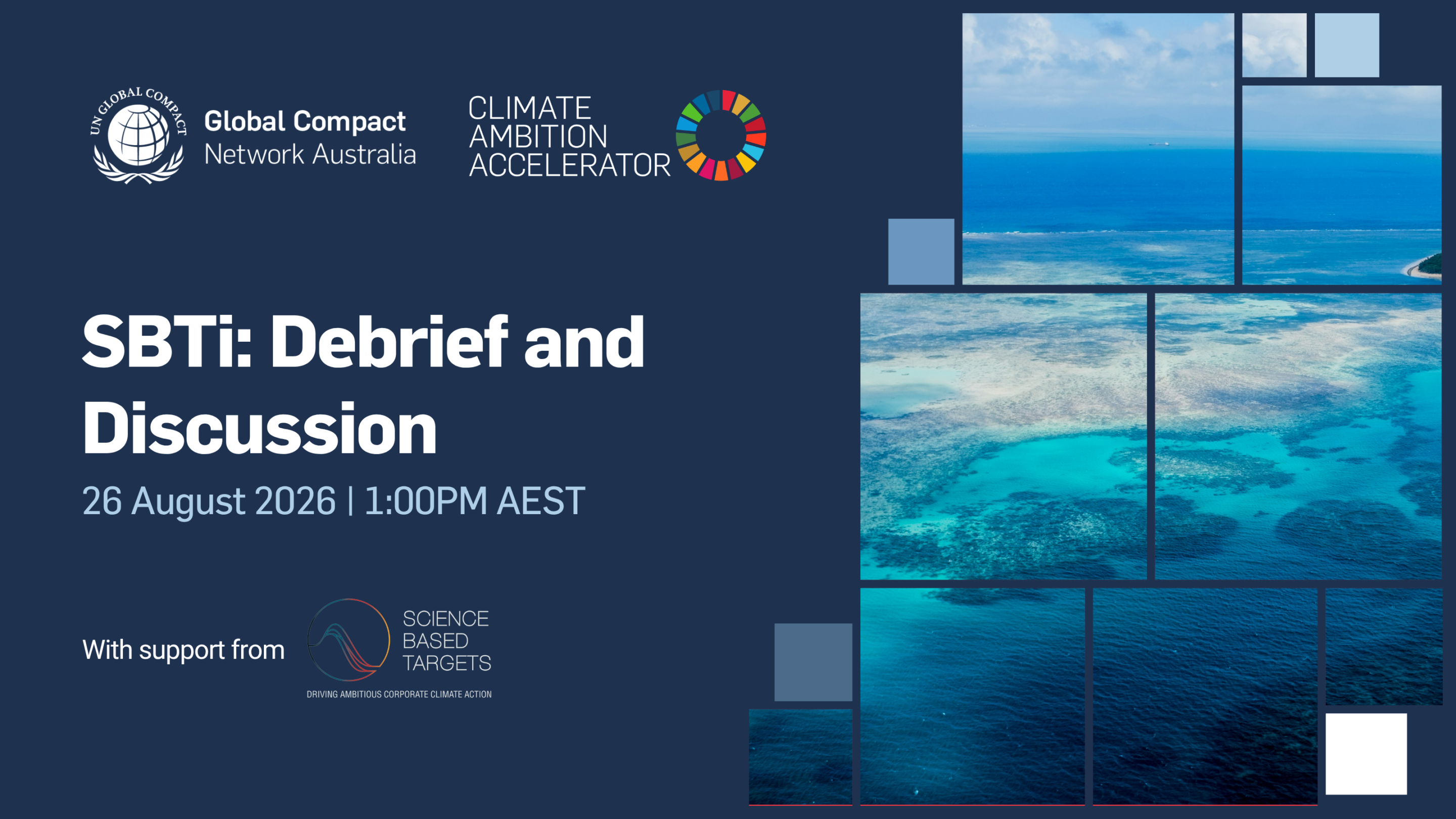 SBTi: Debrief and Discussion | Climate Ambition Accelerator