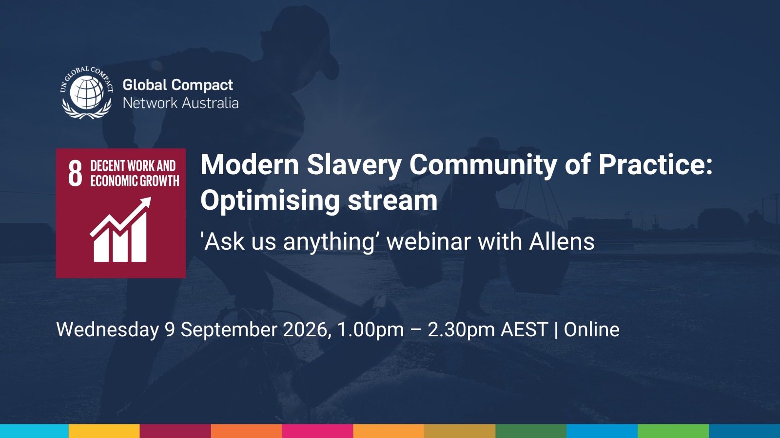 Optimising stream | Modern Slavery Community of Practice