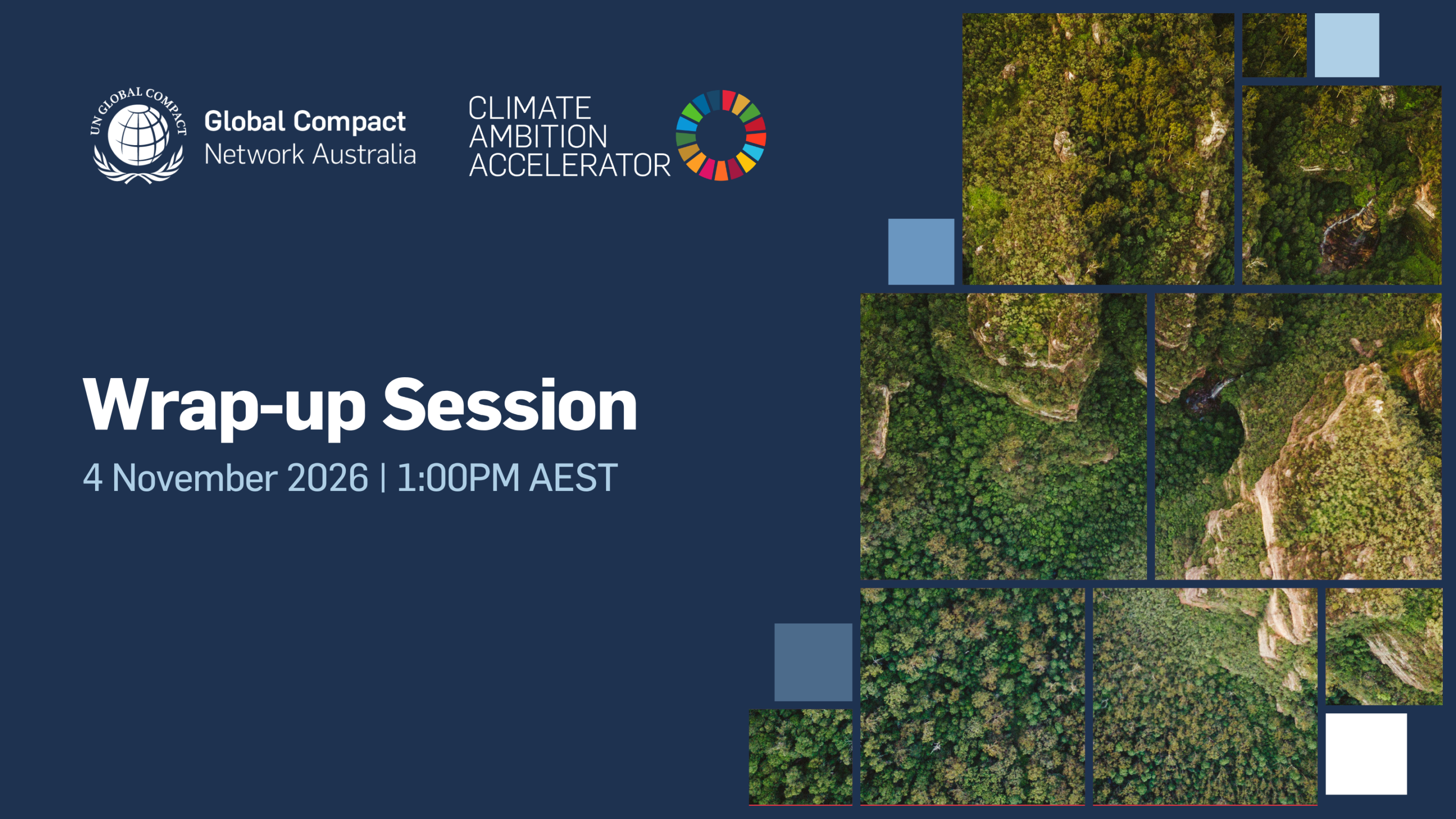 Wrap-up Session | Climate Ambition Accelerator