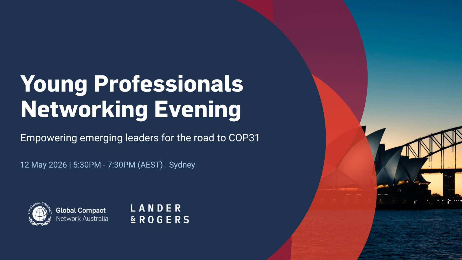 Young Professionals Networking Evening | Empowering emerging leaders for the road to COP31