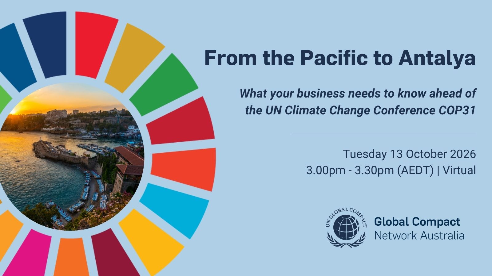 From the Pacific to Antalya: What your business needs to know ahead of the UN Climate Change Conference COP31